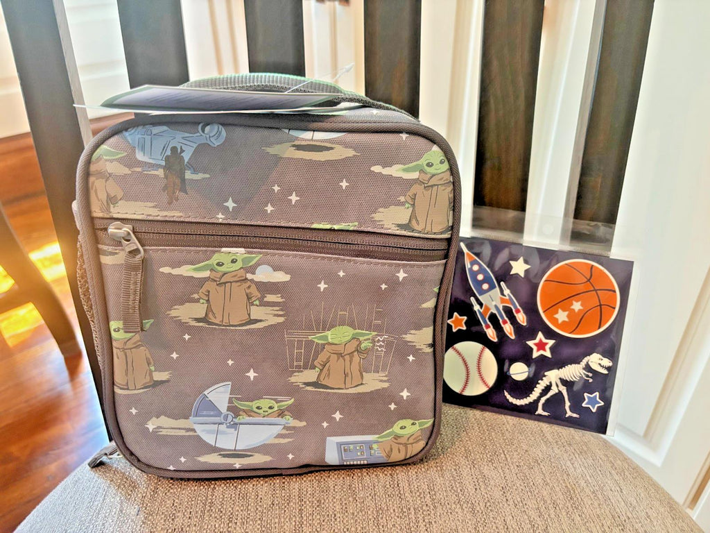 Pottery Barn School LUNCH BOX BAG STAR WARS Solo Empire jedi yoda droid ?? n