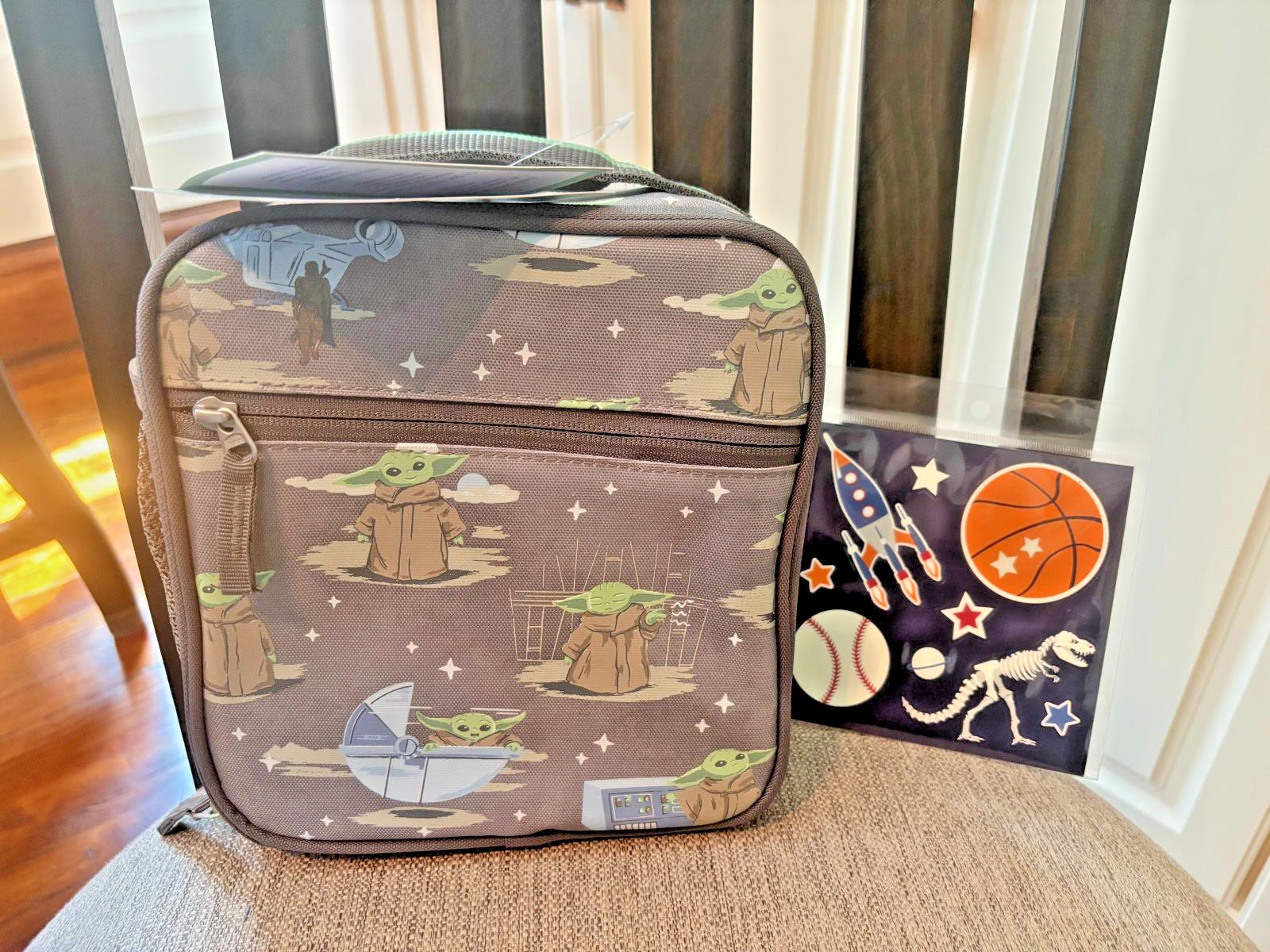 Pottery Barn School LUNCH BOX BAG STAR WARS Solo Empire jedi yoda droid ?? n