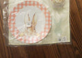 Pottery Barn Disney school Plate napkin Beatrix Bunny Peter rabbit holiday m
