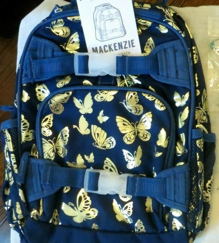 Pottery barn Disney School LARGE BACKPACK Glitter Travel Garden bag?? .