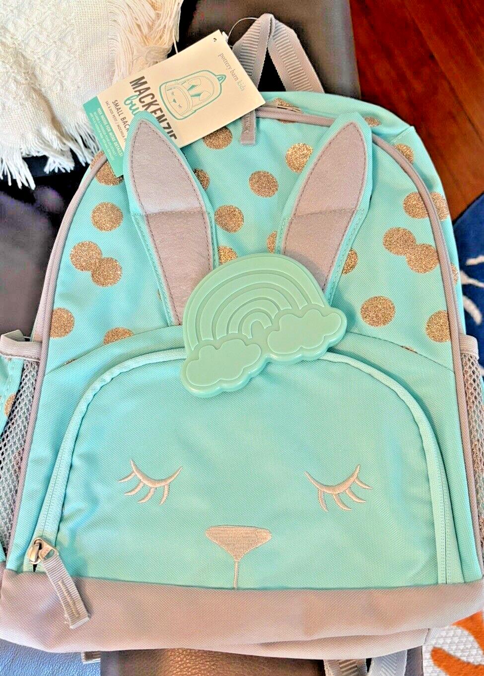 Pottery barn school kids School glitter BACKPACK rainbow travel Bag Girl kid?? .