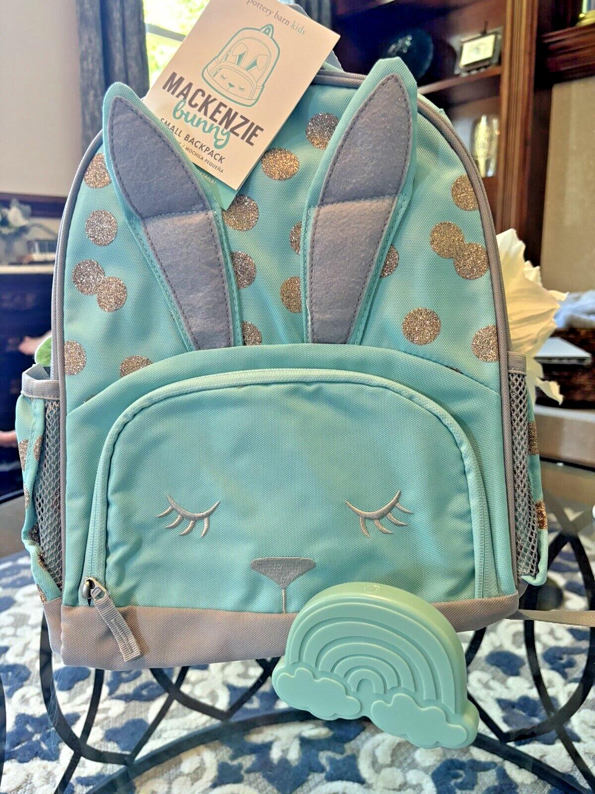 Pottery barn school kids School glitter BACKPACK rainbow travel Bag Girl kid?? .