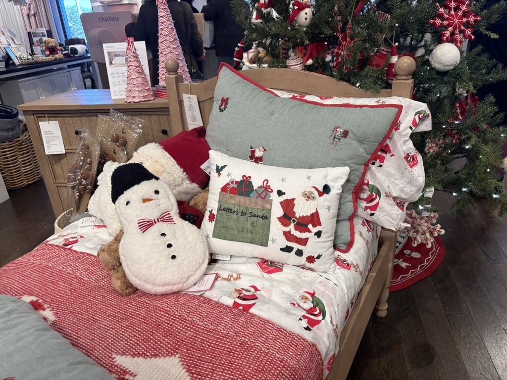 Pottery Barn Snowman Christmas pillow Seuss Holiday Gift party Disney Sherpa 1