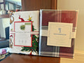 Pottery barn GRINCH PILLOW SHAM holiday Christmas Plaid ELF party kid gift SET m