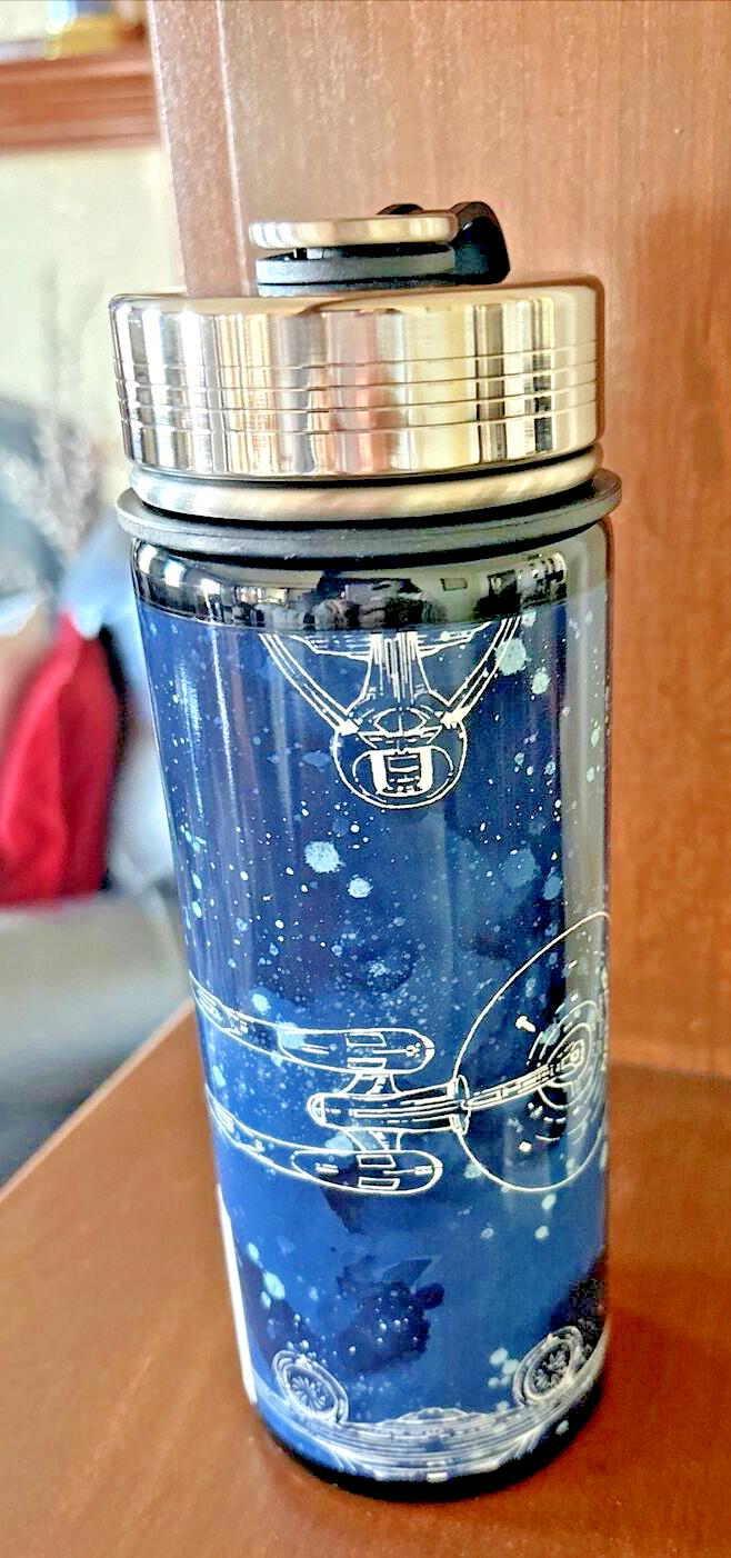 Pottery barn School STAR Wars Disney Lunch Disney Trek Water bottle+Bag Travel .
