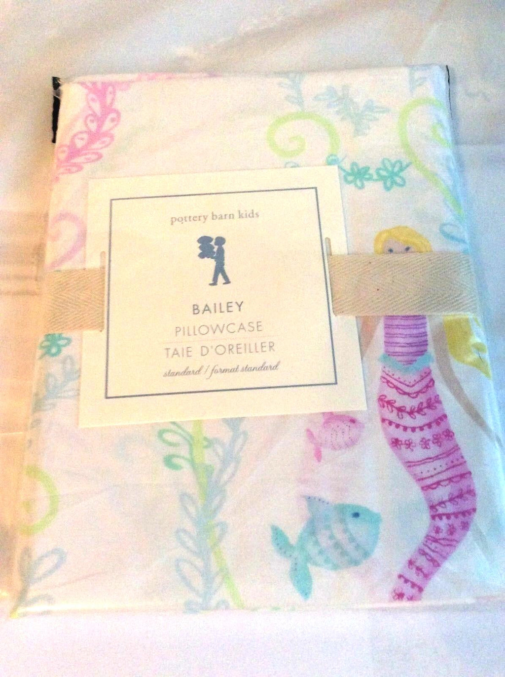 Pottery Barn Pillowcase School Holiday disney Princess girl party star rainbow 1