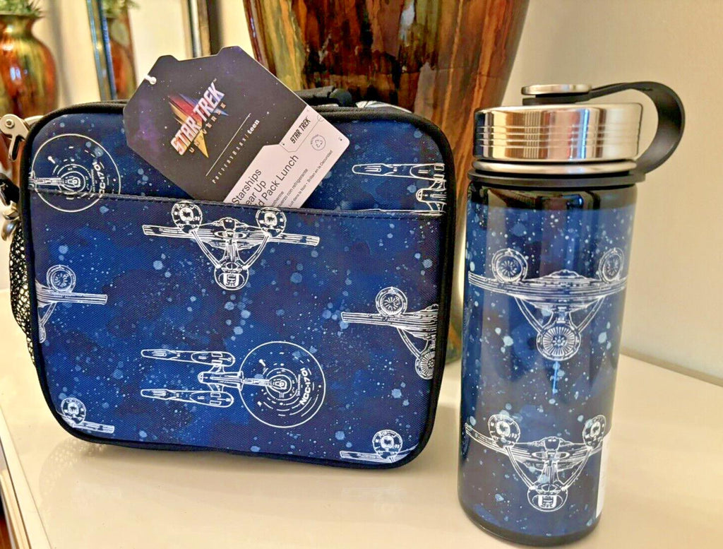 Pottery Barn Kids School Disney LUNCH BOX BAG STAR WARS Travel Solo + WATER ??1