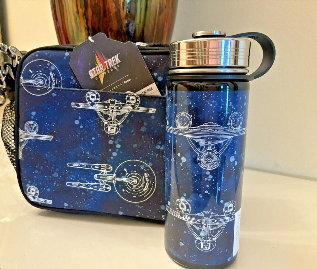 Pottery Barn Kids School Disney LUNCH BOX BAG STAR WARS Travel Solo + WATER ??1