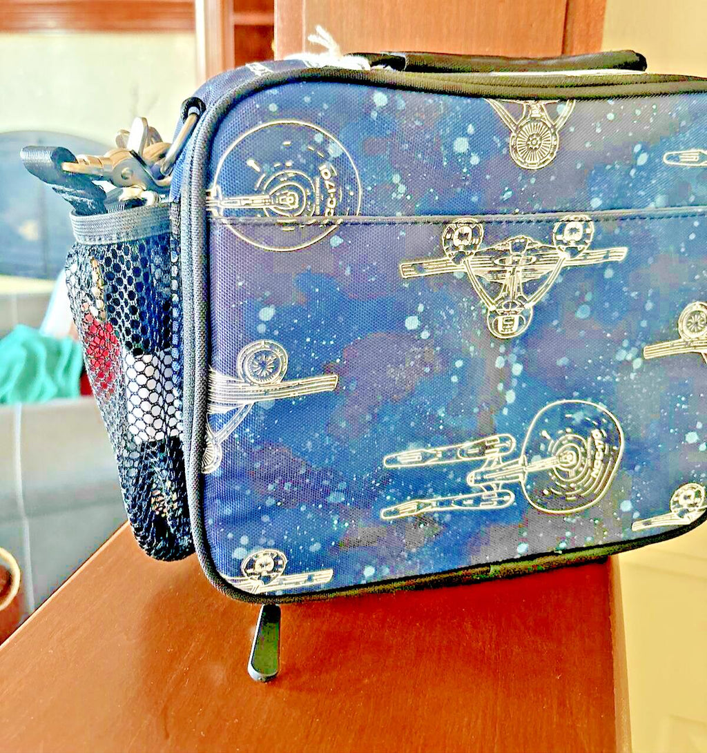 Pottery Barn Kids School Disney LUNCH BOX BAG STAR WARS Travel Solo + WATER ??1