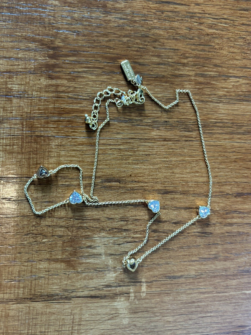Kate Spade Kendra Scott SET 4 Necklace flower station heart mom GIFT teen gold .