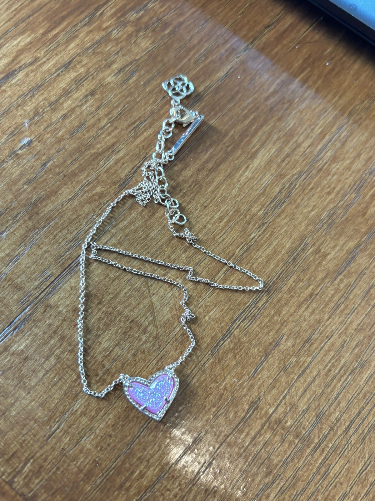 Kate Spade Kendra Scott SET 4 Necklace flower station heart mom GIFT teen gold .