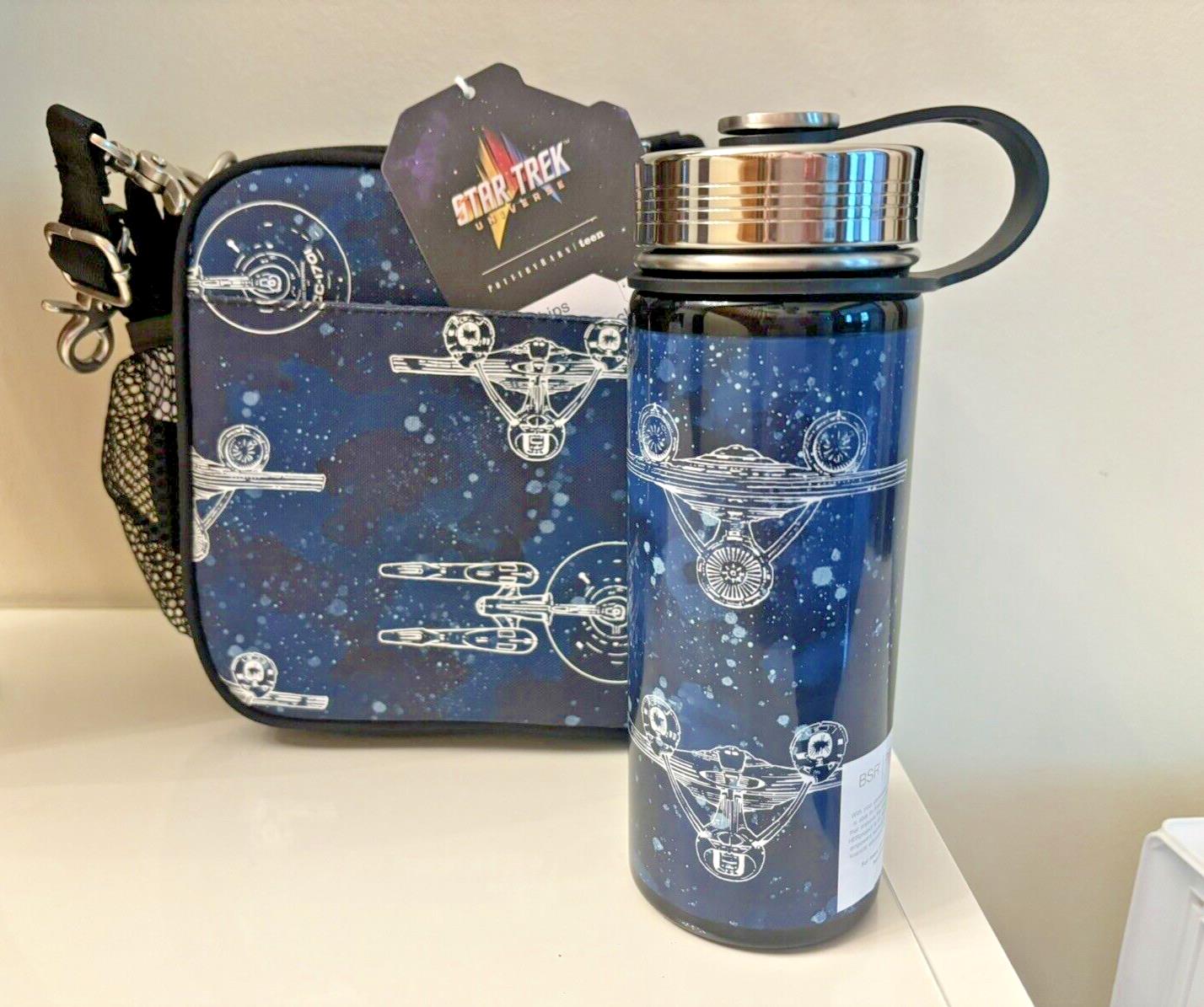 Pottery Barn Kids School Disney LUNCH BOX BAG STAR WARS Travel Solo + WATER ??1
