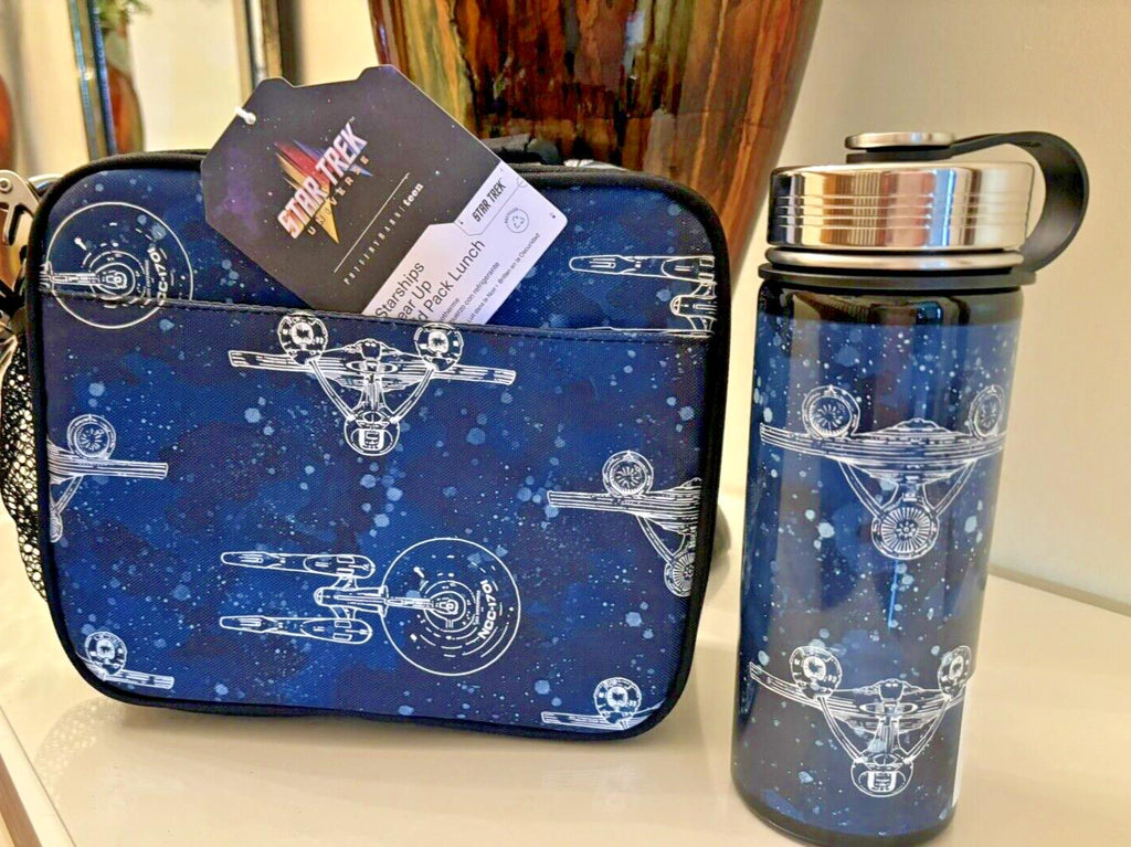 Pottery Barn Kids School Disney LUNCH BOX BAG STAR WARS Travel Solo + WATER ??1
