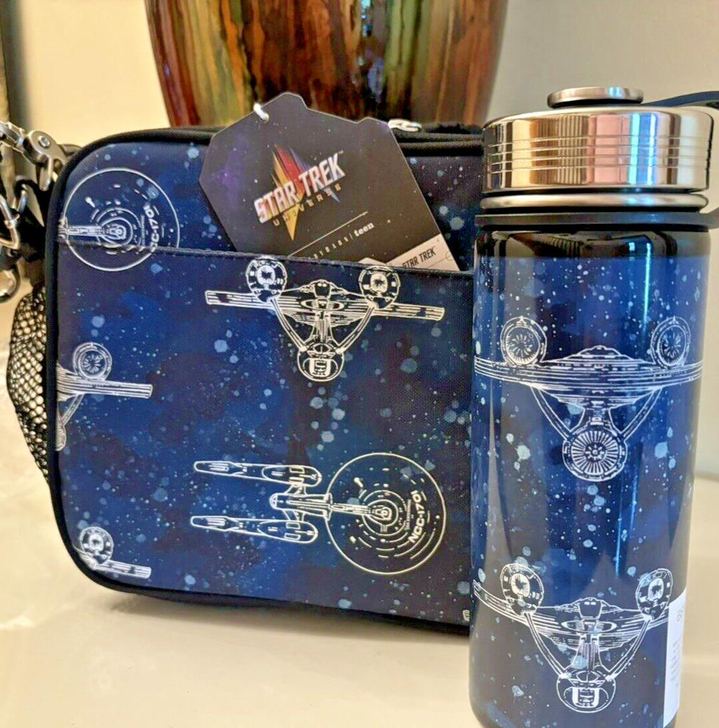 Pottery Barn Kids School Disney LUNCH BOX BAG STAR WARS Travel Solo + WATER ??1