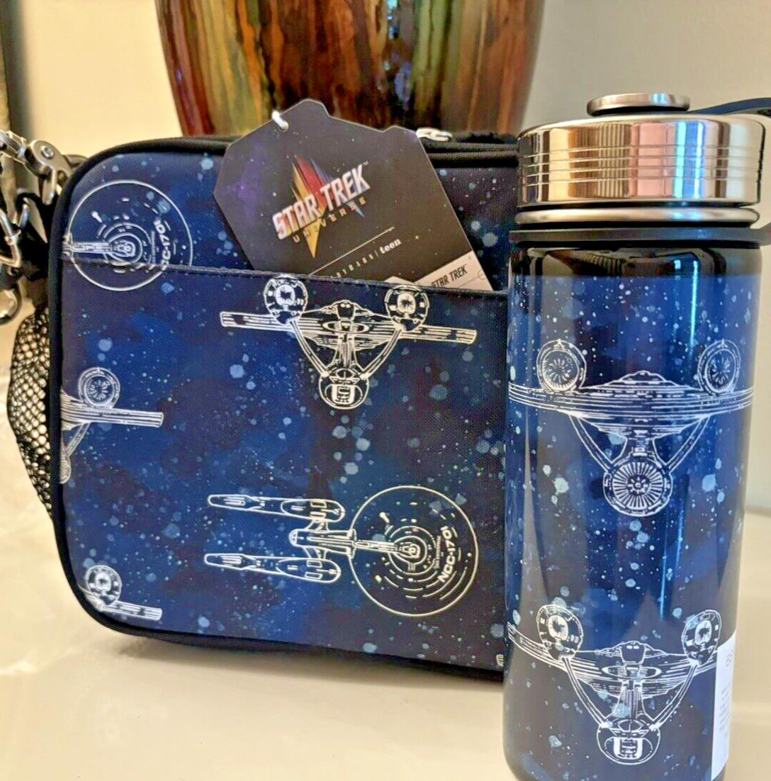 Pottery Barn Kids School Disney LUNCH BOX BAG STAR WARS Travel Solo + WATER ??1