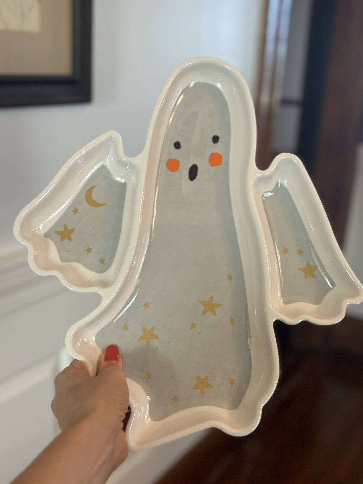 Pottery Barn Peanuts Holiday platter party plate gift tray school Disney kids