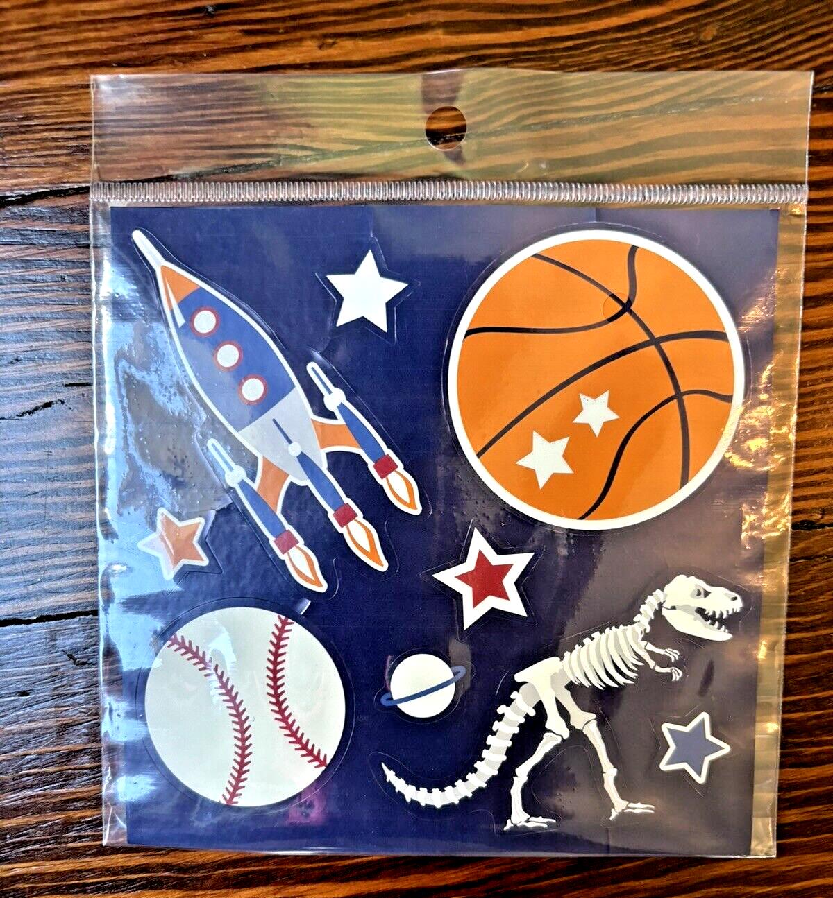 Pottery Barn School Sticker Disney star wars space sports planet set 3 pre-k  h