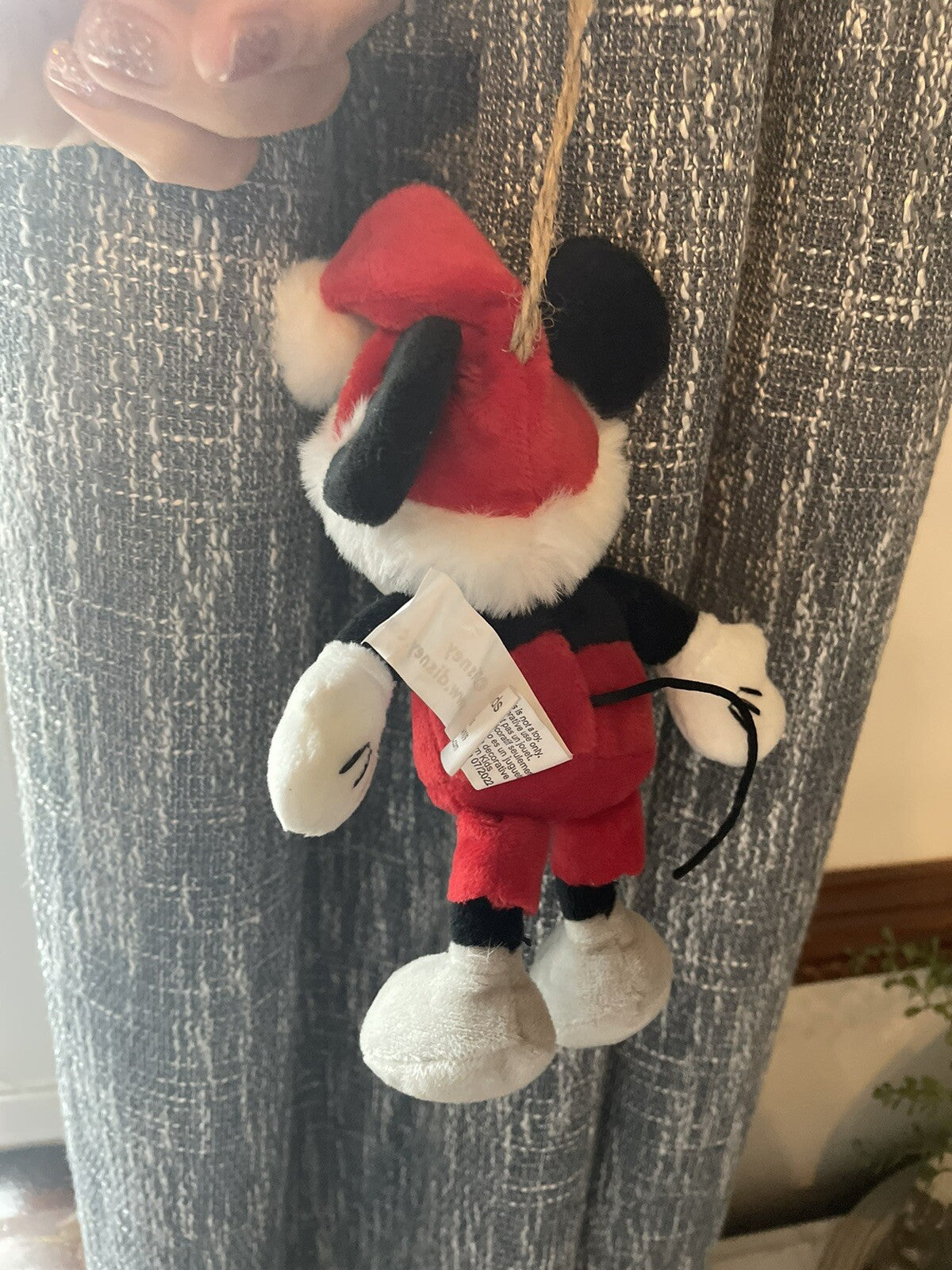Pottery Barn disney Mickey Mouse plush Holiday gift party birthday school kid {