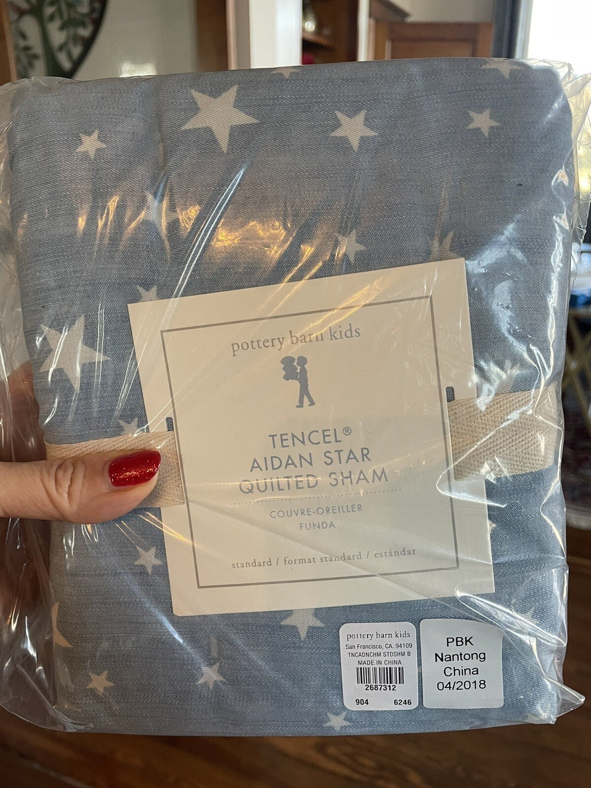 Pottery barn Disney Star Pillow Sham space party gift school holiday girl n