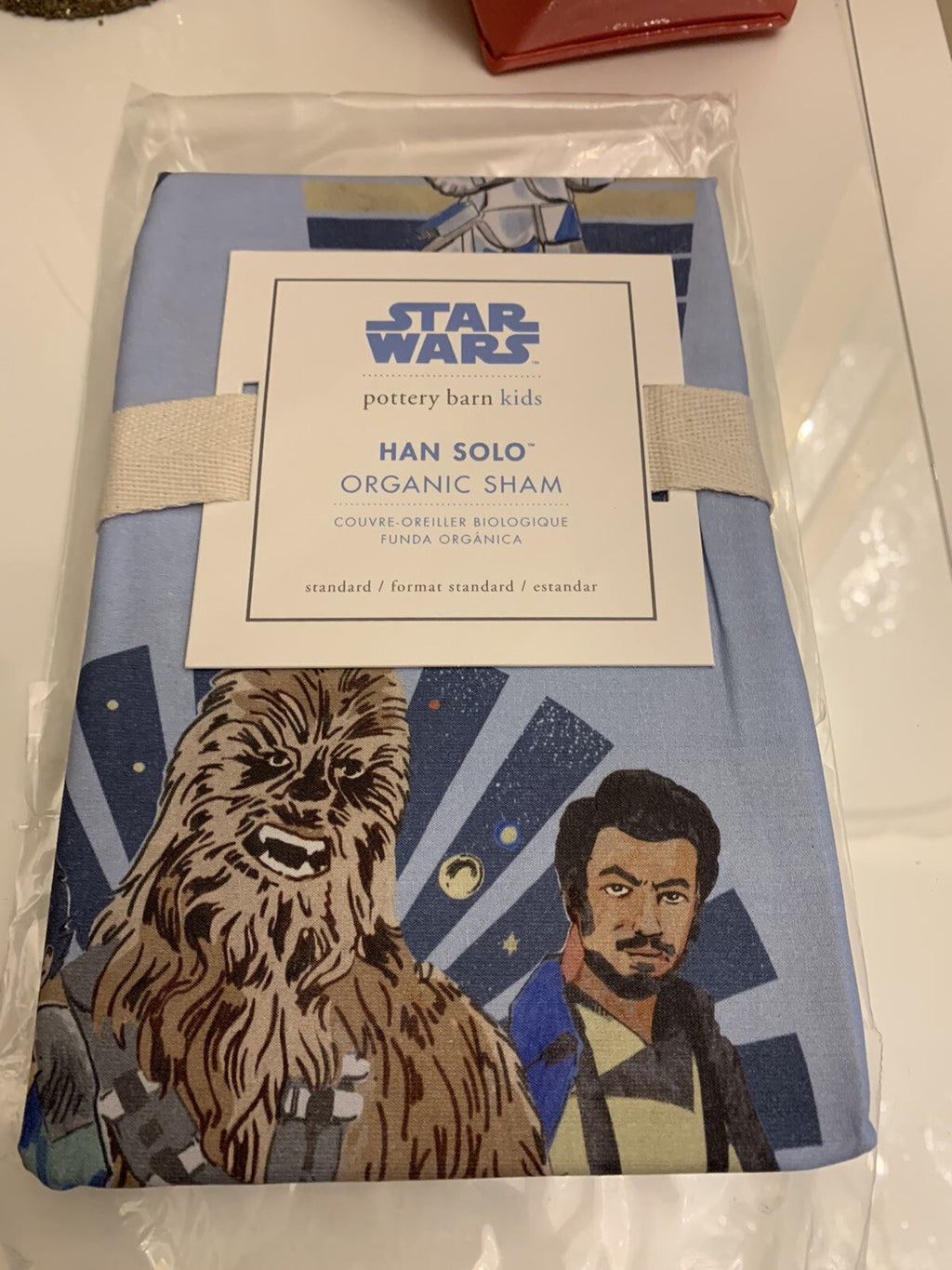 Disney pottery barn Star wars Holiday planet pillow sham space gift school boy 1