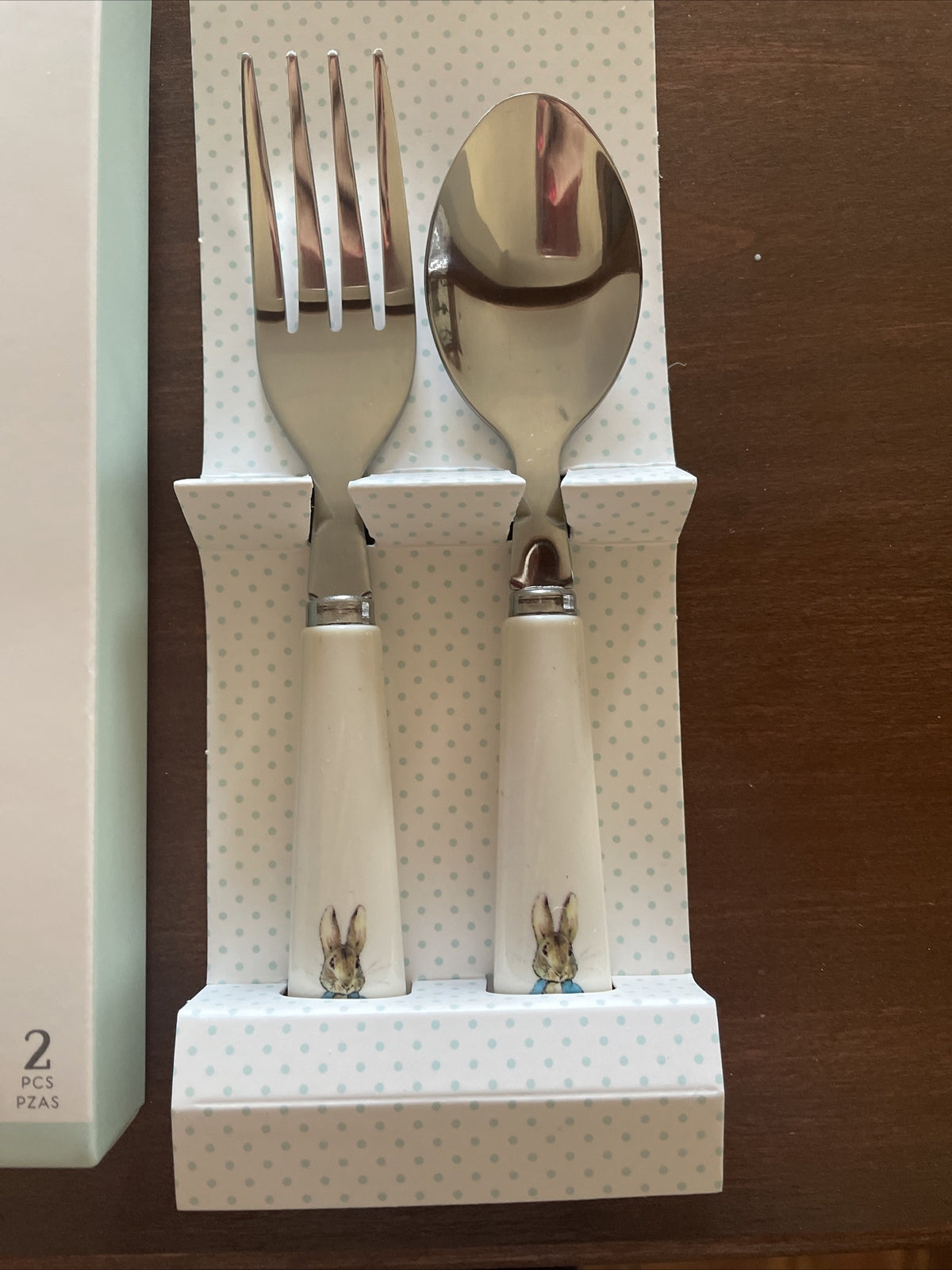 Disney Pottery Barn School Peter Rabbit Utensil Set Party Holiday Kid Gift 1