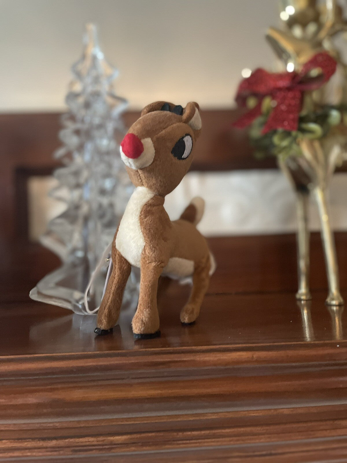Pottery Barn Rudolph Light Ornament Christmas Disney Holiday gift birthday =