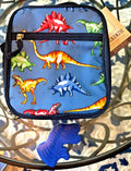 School Disney Pottery barn Lunch Box Dinosaur +Bag space gift boy travel ?? ,