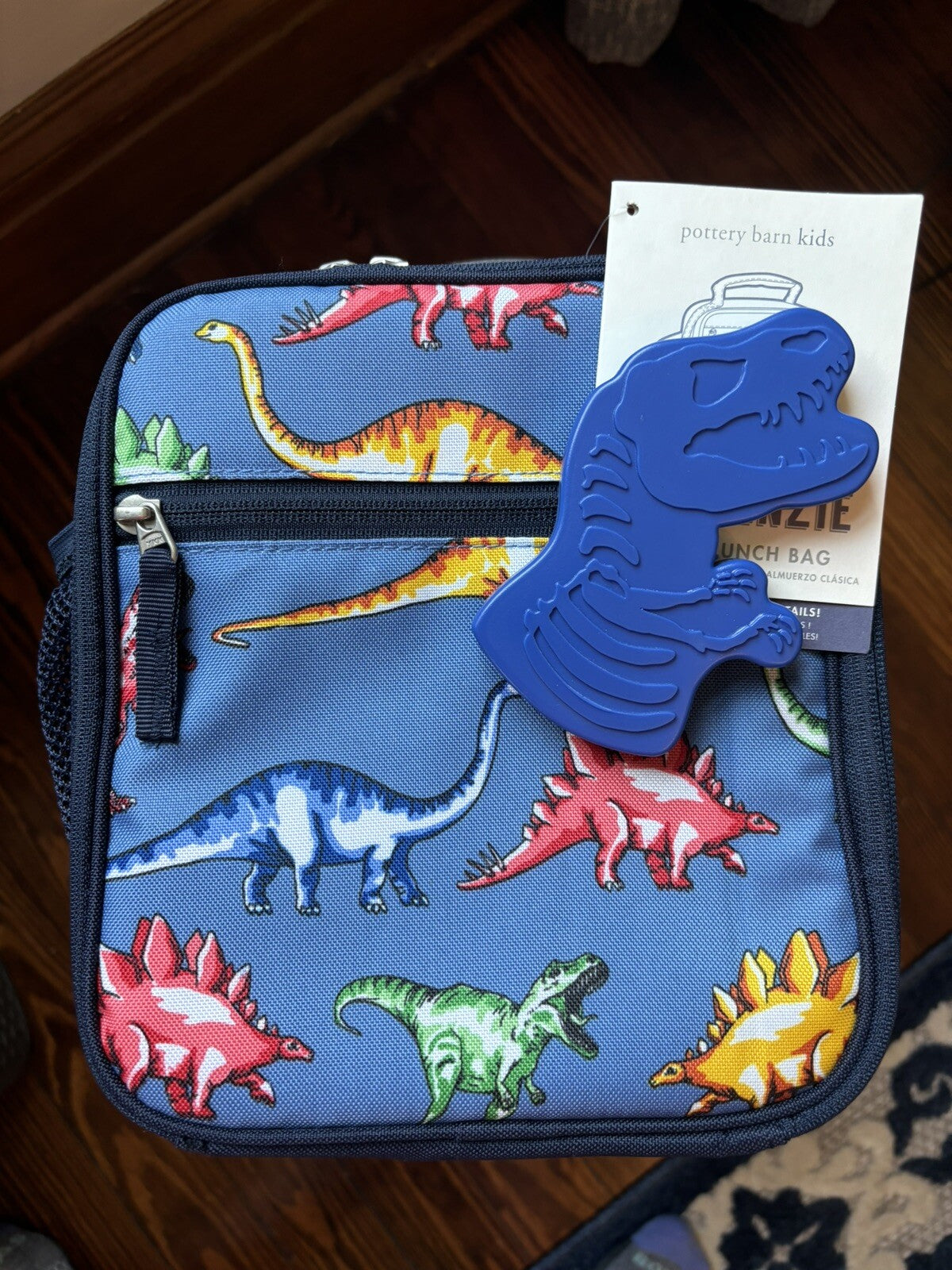 School Disney Pottery barn Lunch Box Dinosaur +Bag space gift boy travel ?? ,