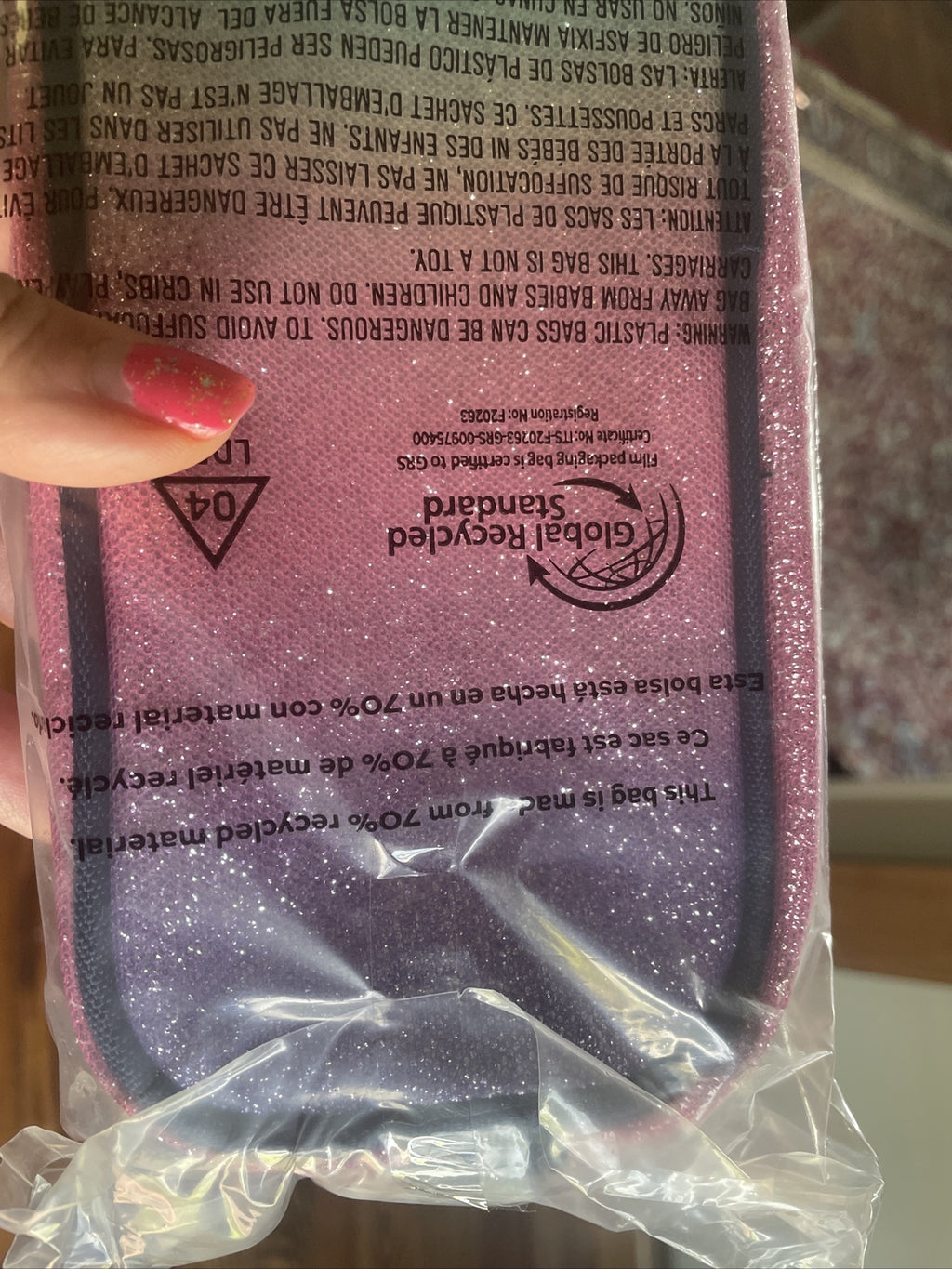 Pottery barn School Glitter pencil CASE+Utensil Set Rainbow Bag disney kid ??