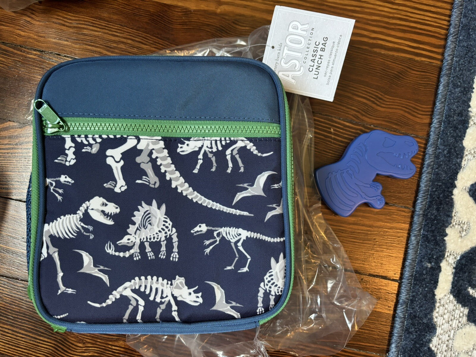 Pottery Barn LUNCH BOX BAG School+ Disney ICE boy PRE K DINO GIFT pre k .