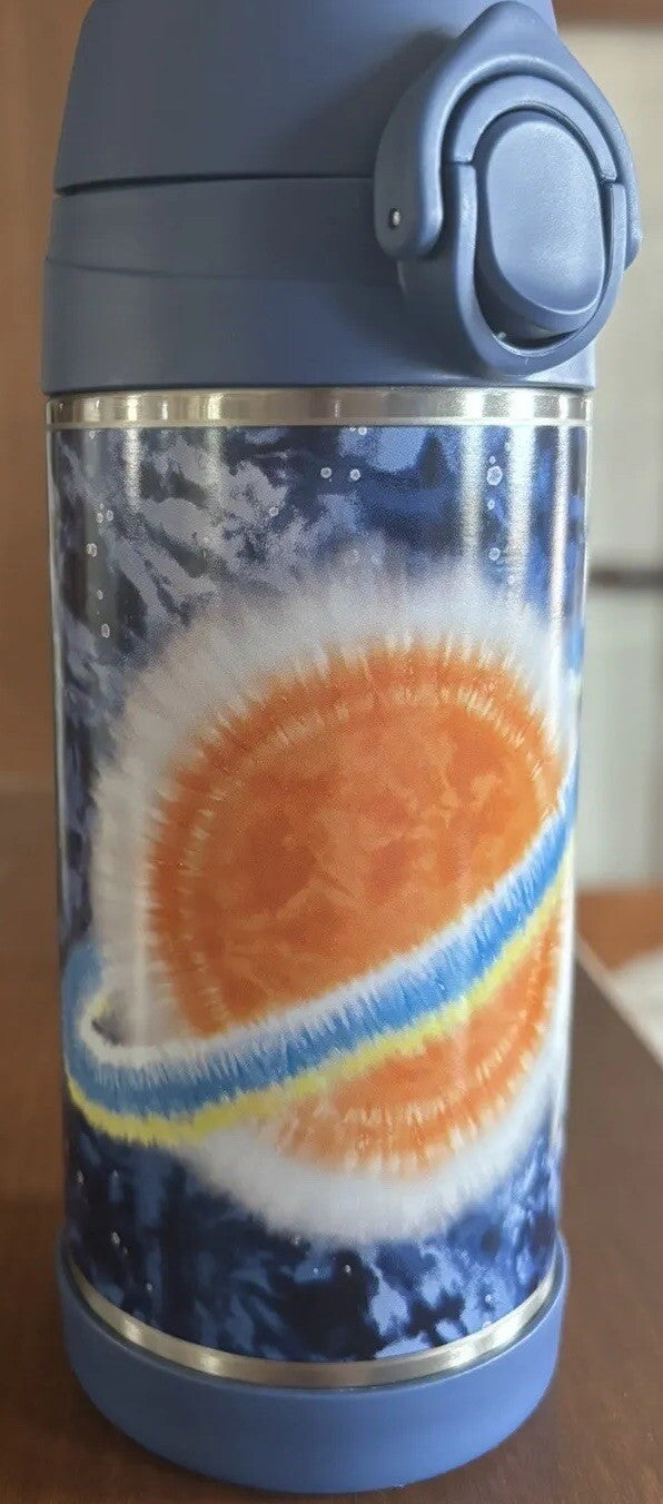 Pottery Barn School star wars space WATER BOTTLE planet Solo lunch Disney boy [