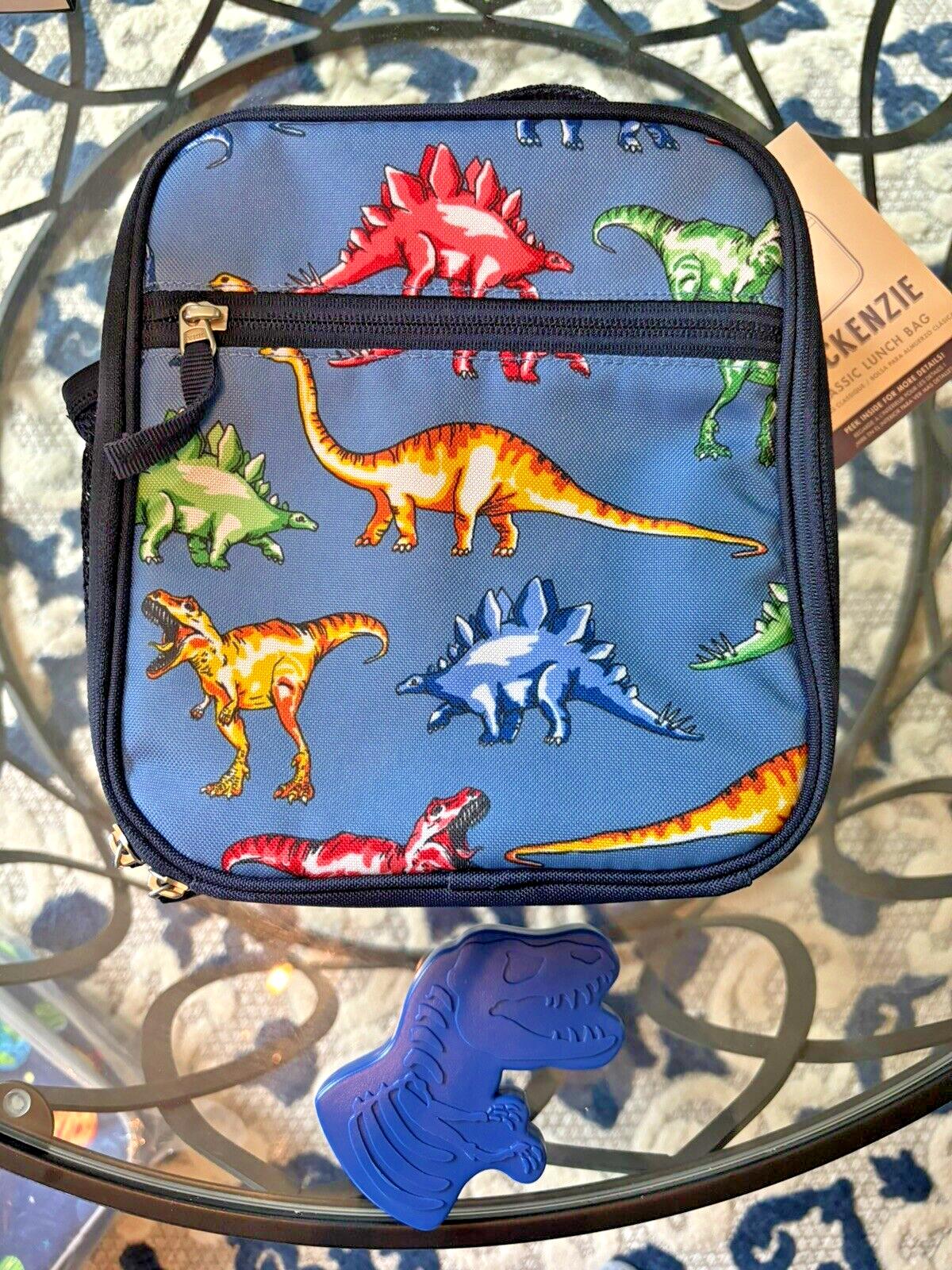 School Disney Pottery barn Lunch Box Dinosaur +Bag space gift boy travel ?? ,