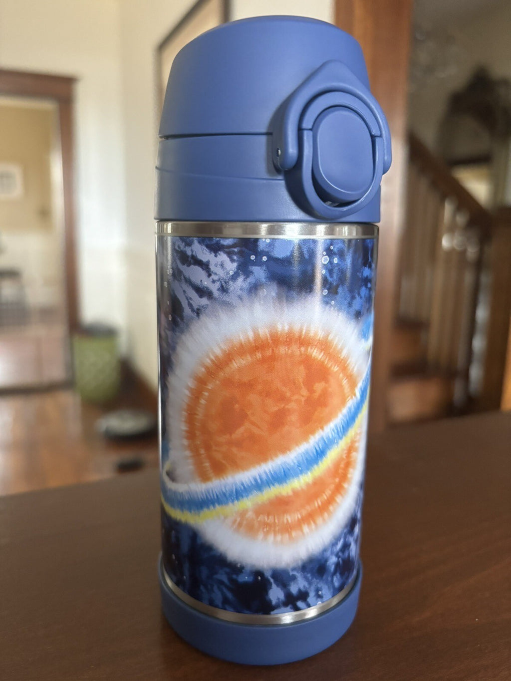 Pottery Barn School star wars space WATER BOTTLE planet Solo lunch Disney boy [