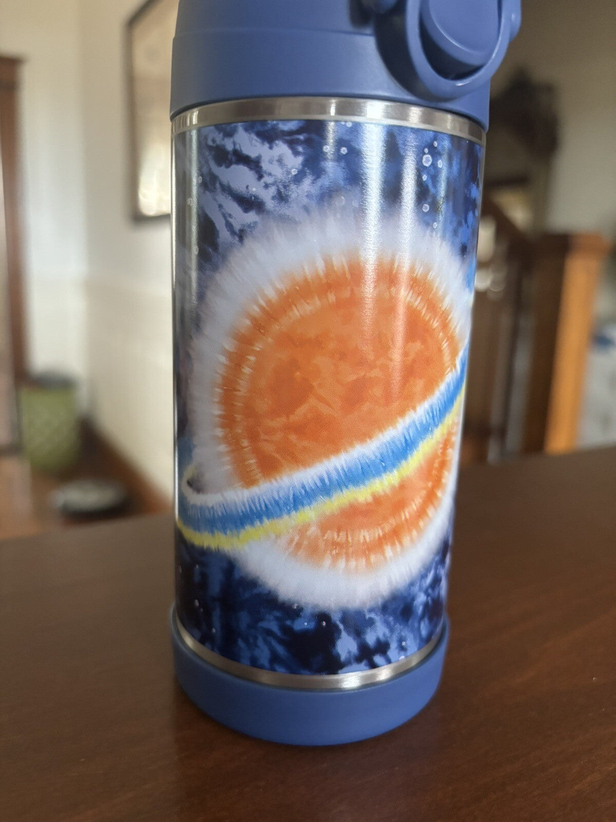 Pottery Barn School star wars space WATER BOTTLE planet Solo lunch Disney boy [