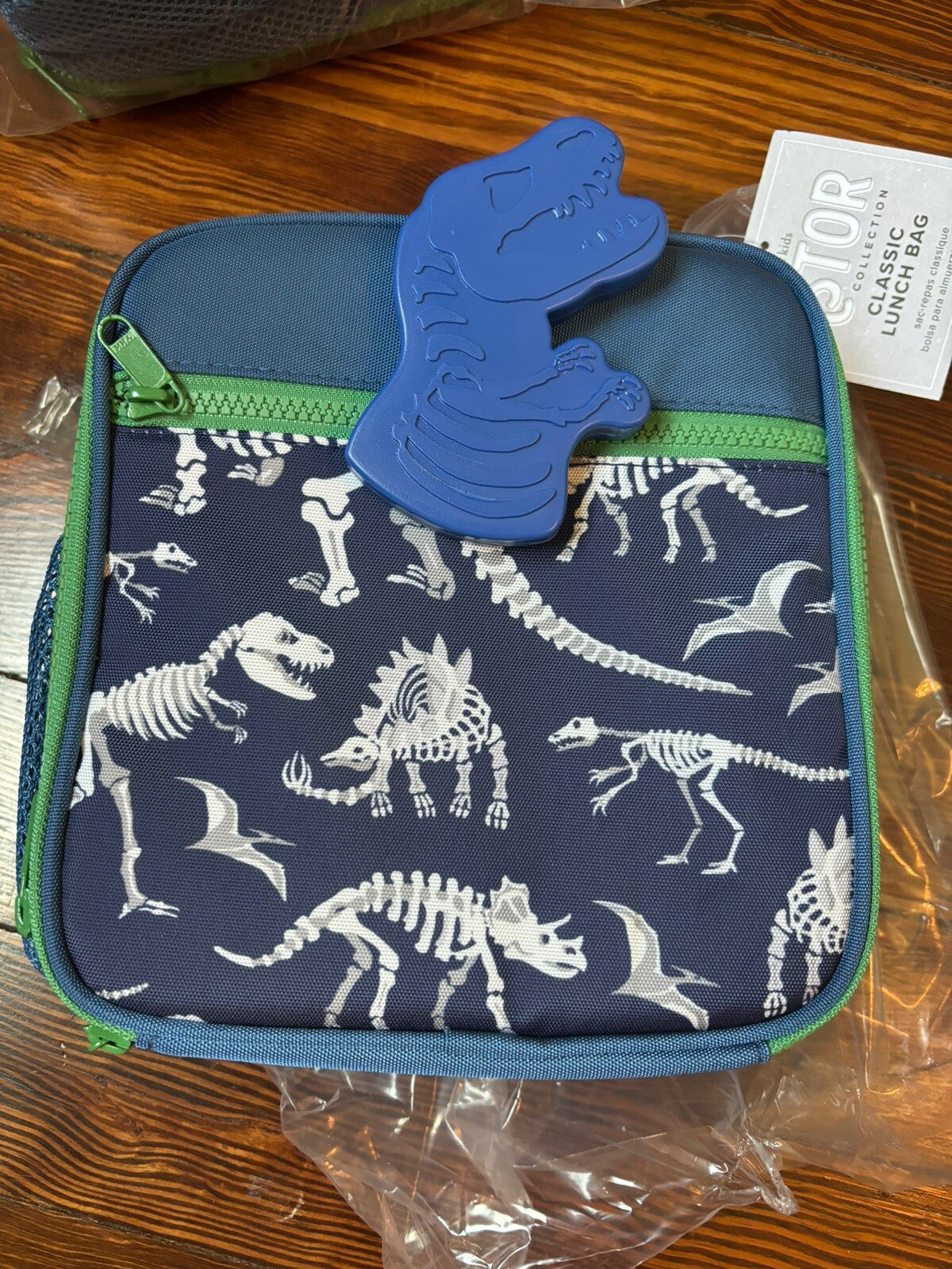 Pottery Barn LUNCH BOX BAG School+ Disney ICE boy PRE K DINO GIFT pre k .