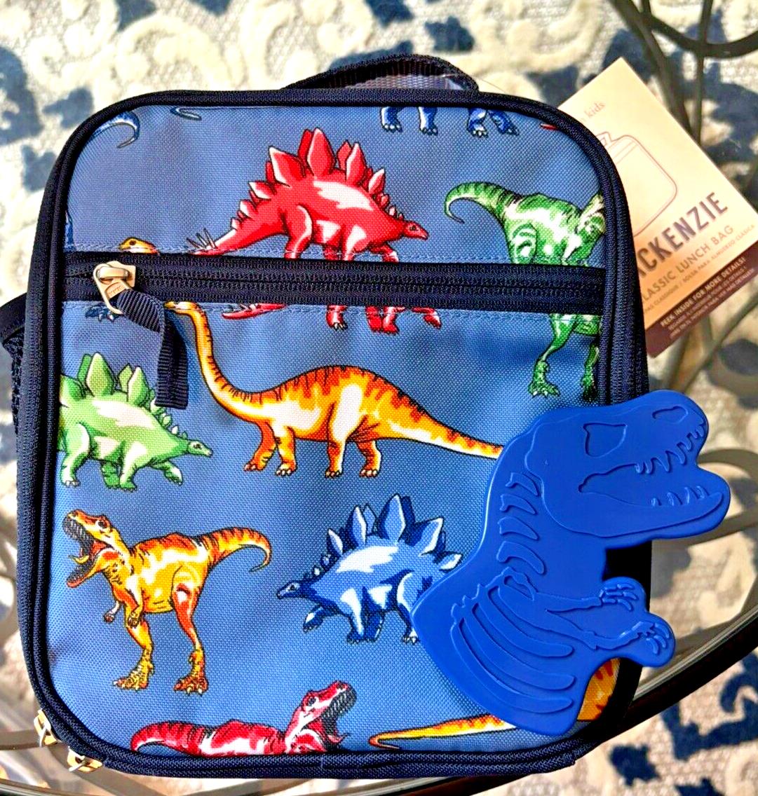 School Disney Pottery barn Lunch Box Dinosaur +Bag space gift boy travel ?? ,