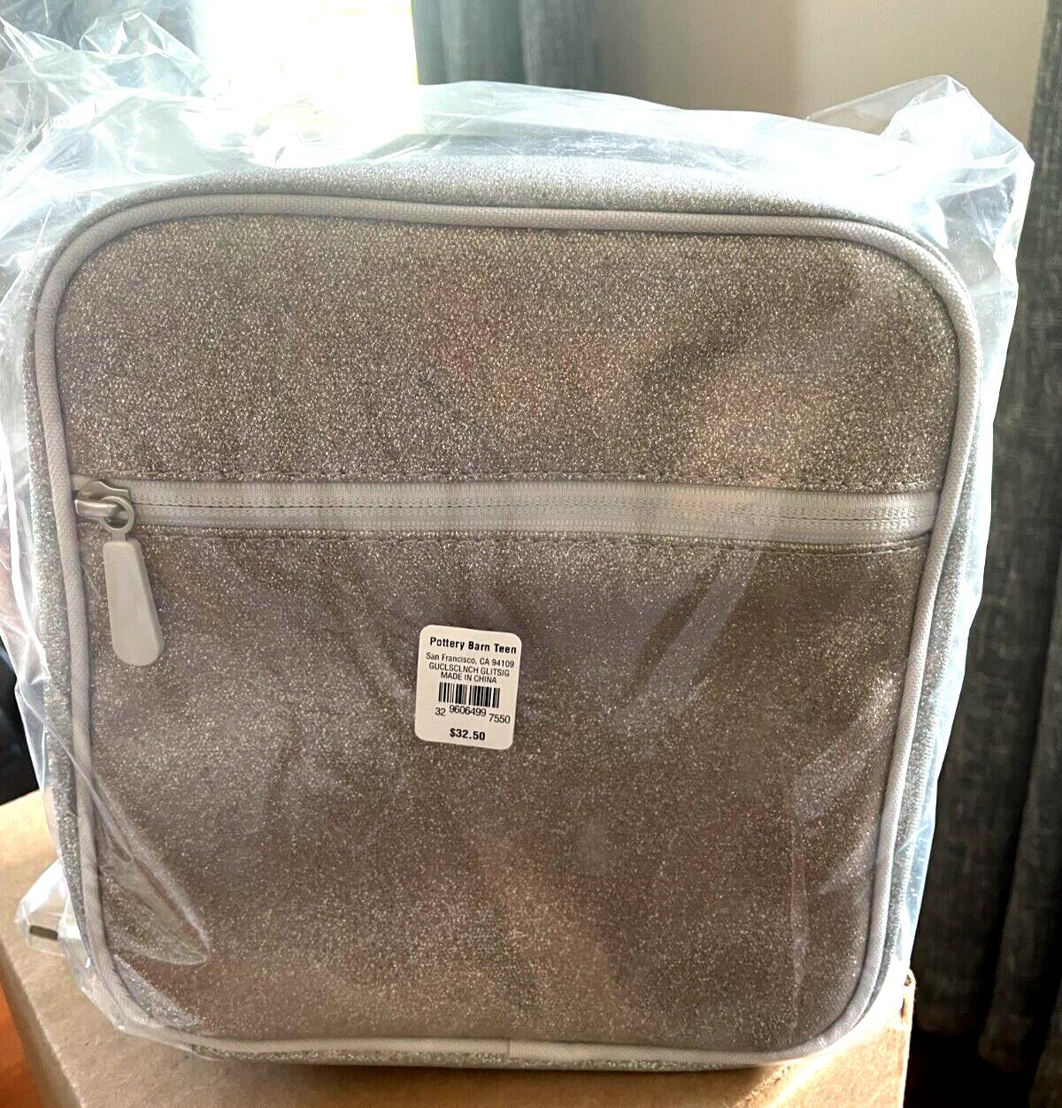 Pottery Barn kid school Disney Glitter backpack Princess+Lunch travel bag girl .