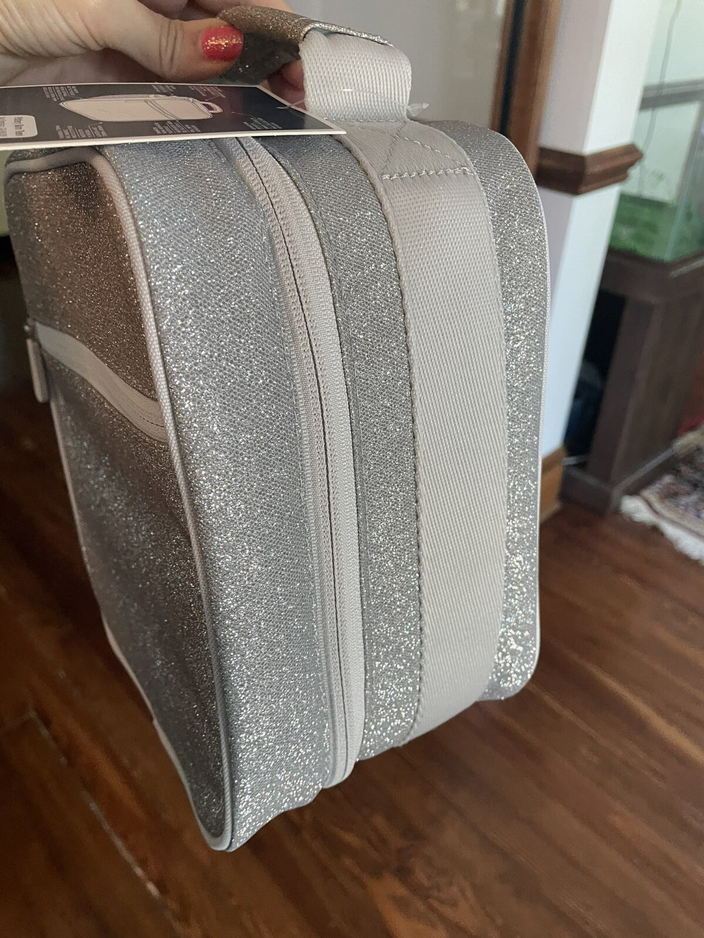 Pottery Barn kid school Disney Glitter backpack Princess+Lunch travel bag girl .