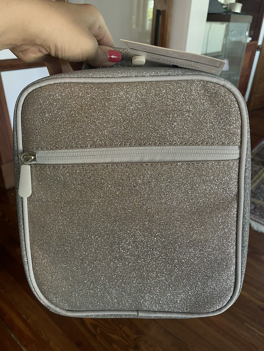 Pottery Barn kid school Disney Glitter backpack Princess+Lunch travel bag girl .