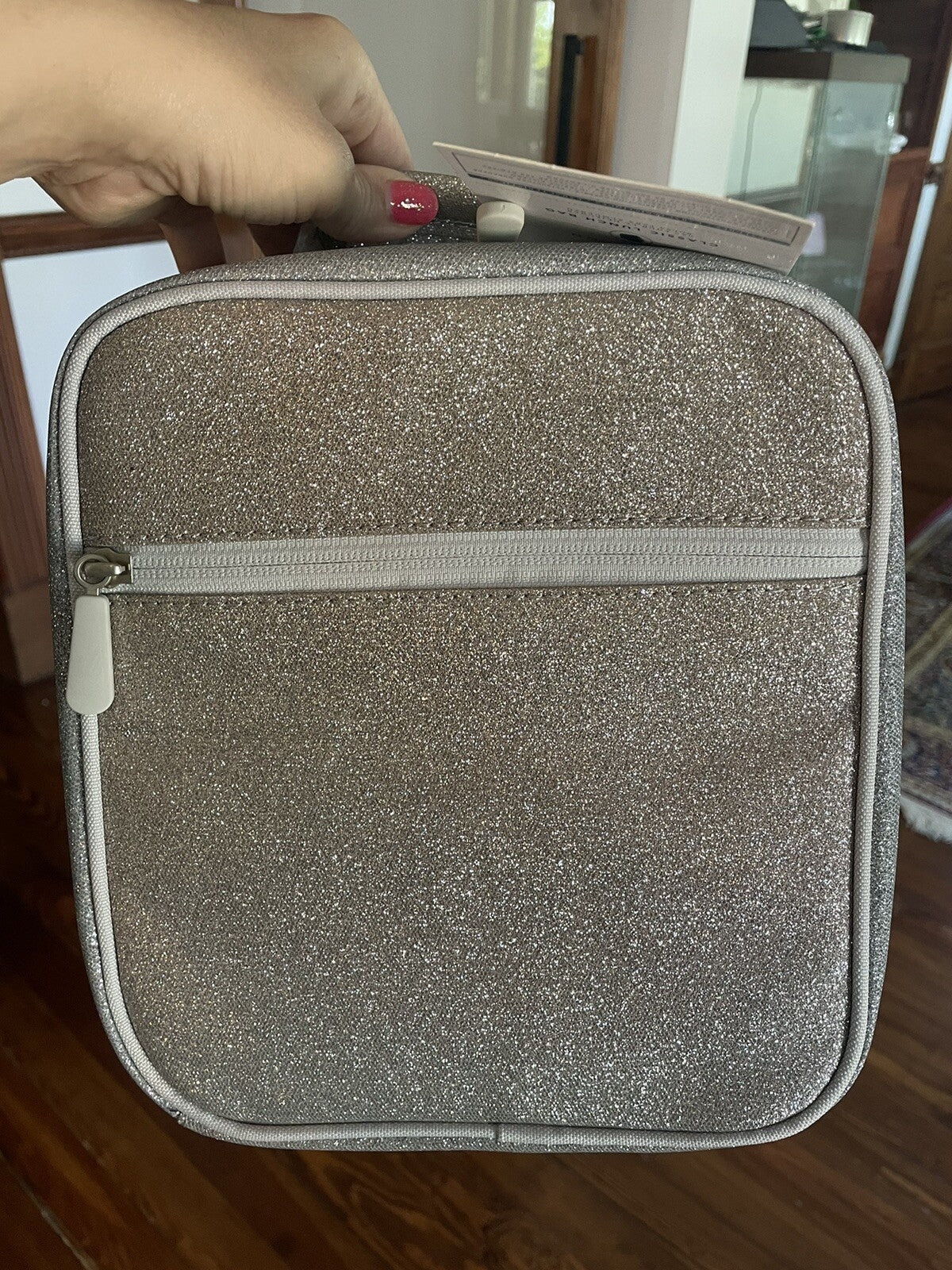 Pottery Barn kid school Disney Glitter backpack Princess+Lunch travel bag girl .