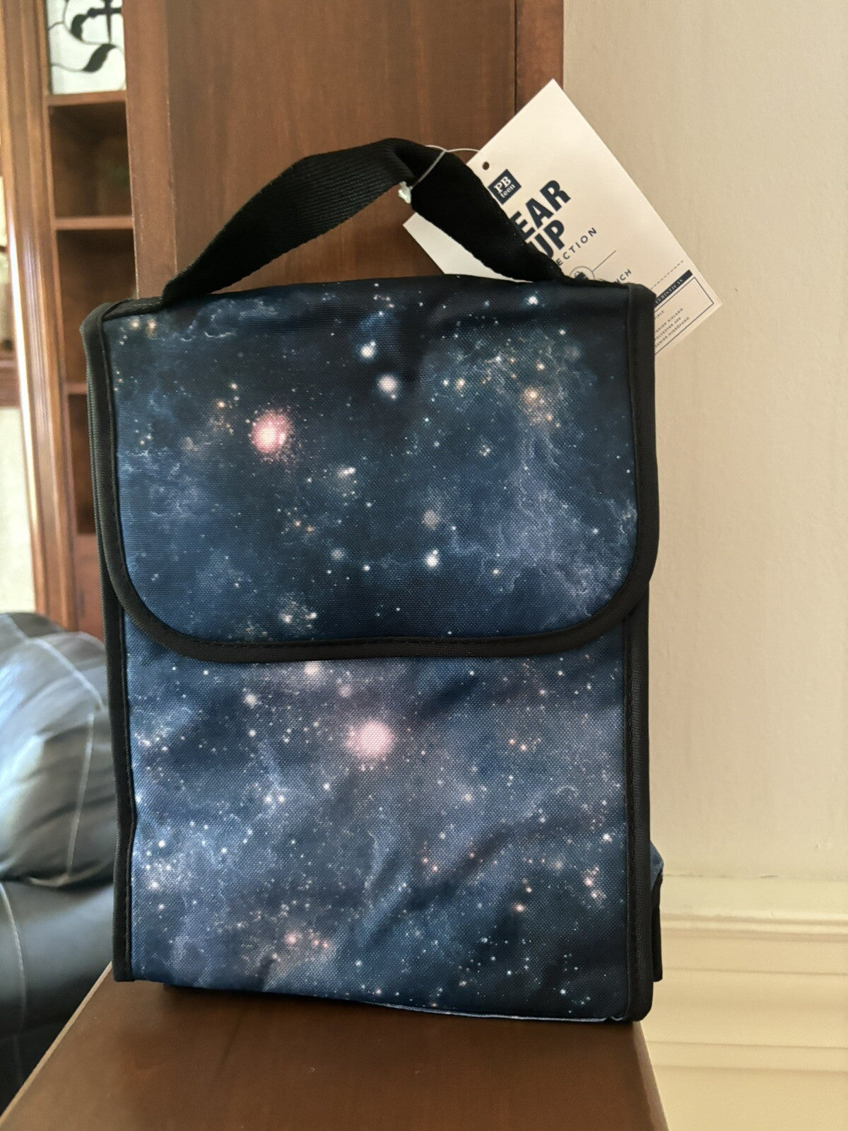 school Pottery Barn LUNCH BAG+utensil Set Disney Solo star wars Galaxy Space .