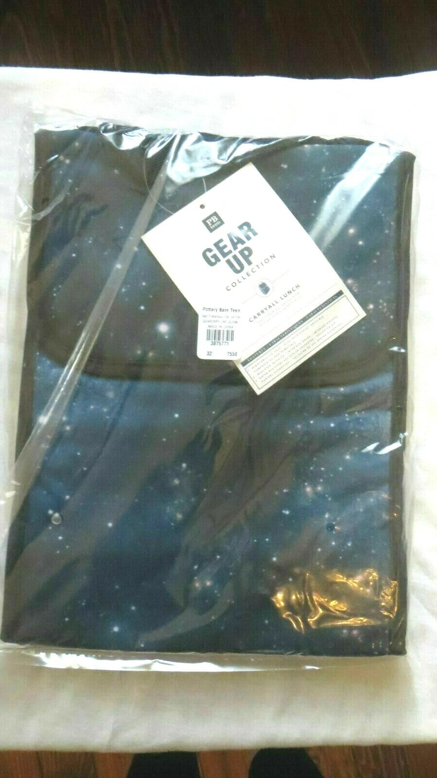 school Pottery Barn LUNCH BAG+utensil Set Disney Solo star wars Galaxy Space .