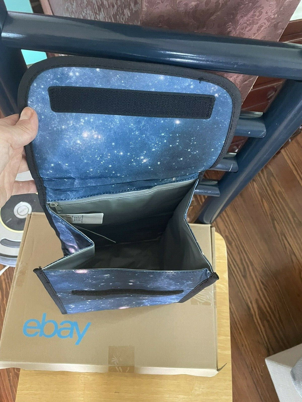 school Pottery Barn LUNCH BAG+utensil Set Disney Solo star wars Galaxy Space .
