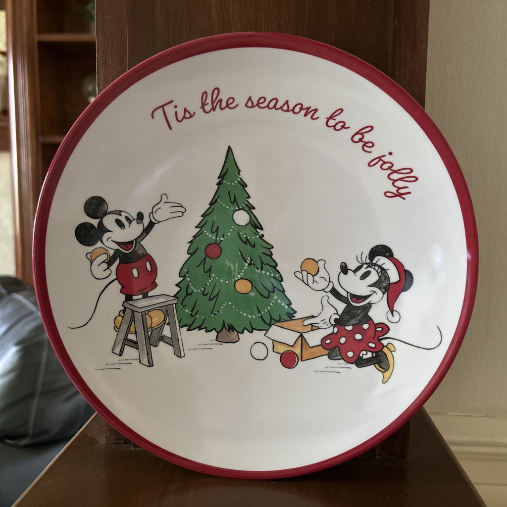 Pottery Barn Mickey Mouse Plate+CUP+PLACE MAT Christmas holiday Disney Gift ??1