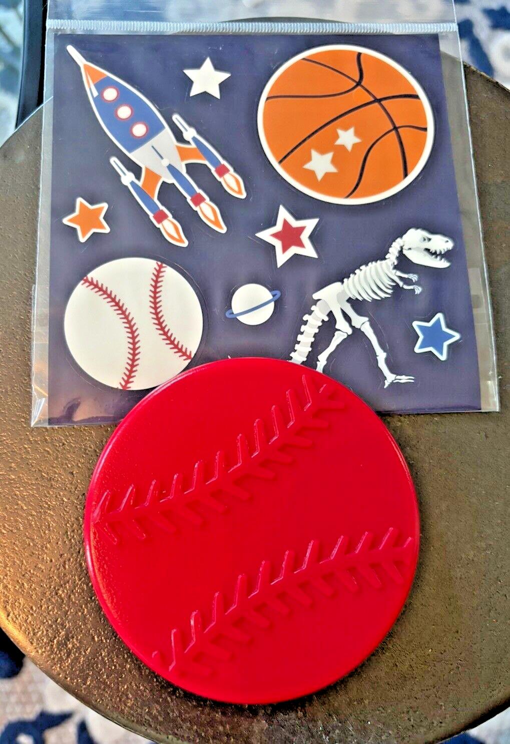 Pottery Barn School Disney Dinosaur Space Baseball rocket bag Set Jurassic ?? -