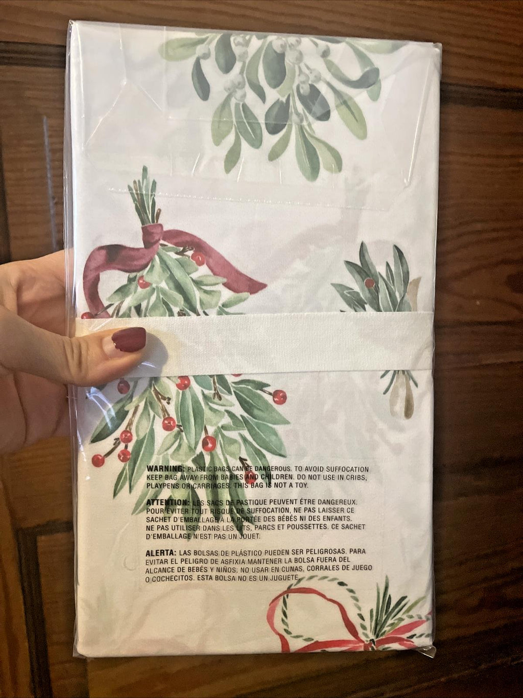Pottery Barn Disney holiday Christmas tree gift holiday mom pillowcase SET 2 =