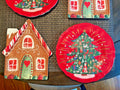 Pottery Barn Disney holiday Nutcracker Christmas Gingerbread plate party SET 2 !