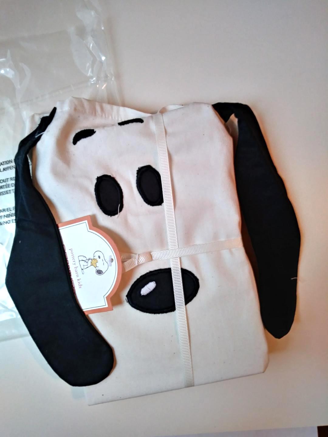 Disney Pottery Barn Snoopy peanuts Apron Thanksgiving dog holiday gift school n