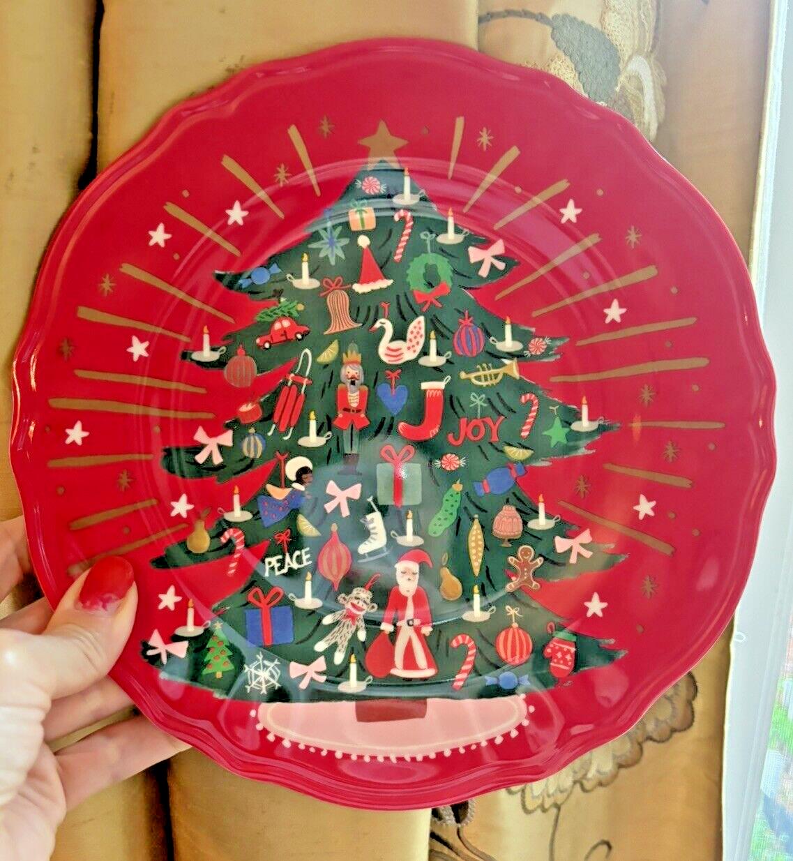 Pottery Barn Disney holiday Nutcracker Christmas Gingerbread plate party SET 2 !