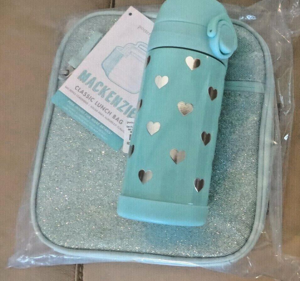 Pottery Barn School BACKPACK LUNCH WATER Didney Frozen glitter travel set girl 3